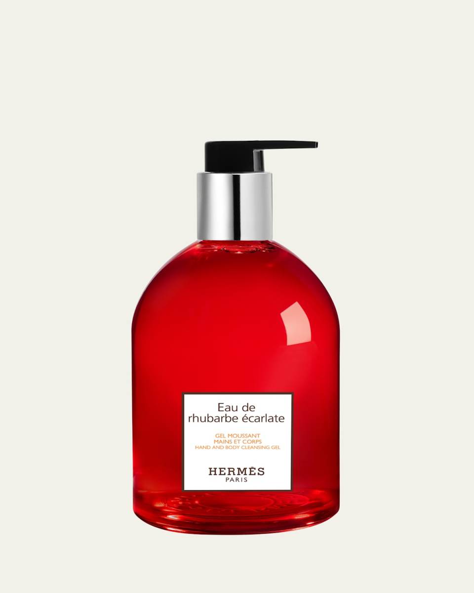 Eau de Rhubarbe Écarlate Hand and Body Cleansing Gel, 10.1 oz.